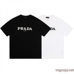 PRADA限定SALE 数量限定定番人気 大人の魅力ブランド 偽物 激安 通販半袖Tシャツ