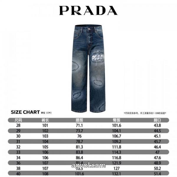 PRADAブランド フェイク超激レア人気新作 VIP価格 2026新年度人気入荷ジーンズ 5