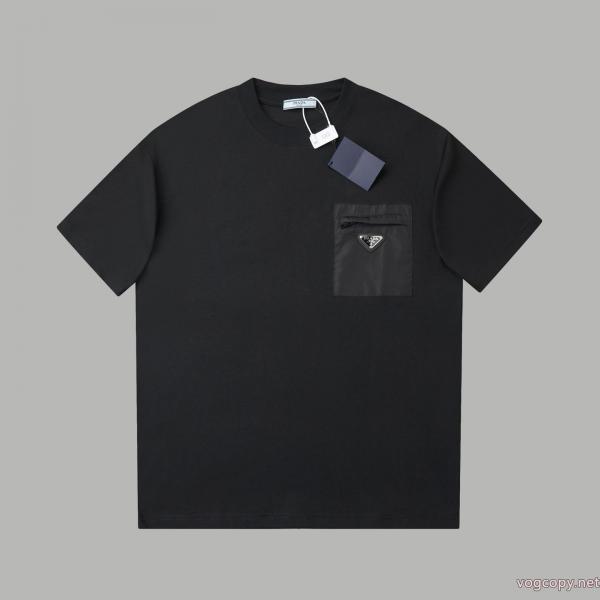 半袖Tシャツお買い得 速達EMS便 値下げ！PRADA激安 ブランド 0 