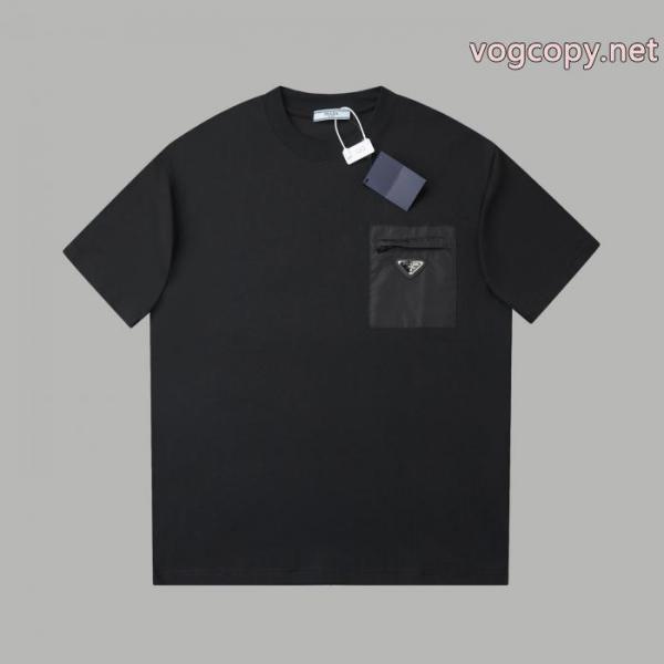 半袖Tシャツお買い得 速達EMS便 値下げ！PRADA激安 ブランド 5 