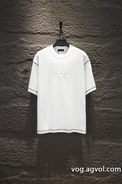 プラダブランド コピー 安心全国無料正規品 上品さ漂う 数量限定HOT半袖Tシャツ 0 