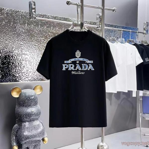 PRADA偽物 ブランド半袖Tシャツ夏季新作品 今年も人気! 清潔感の高い新品 0