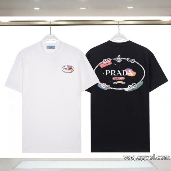 半袖TシャツPRADA海外よりお届け限定品 気分がアガる 品質保証定番コピー 商品 通販 0 