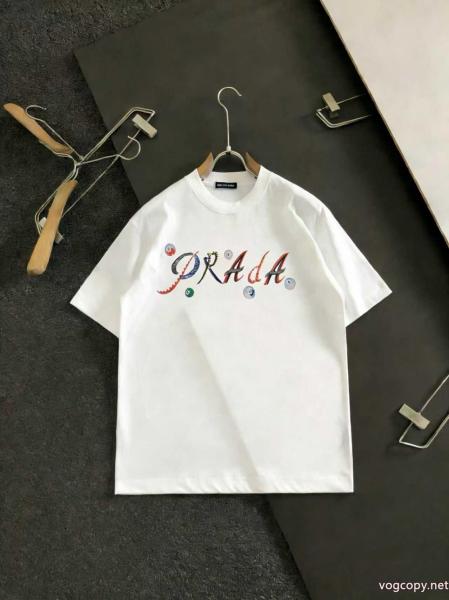 2026新作VIPSALE 最安セール 人気商品セールPRADAブランド 偽物 通販半袖Tシャツ 0 