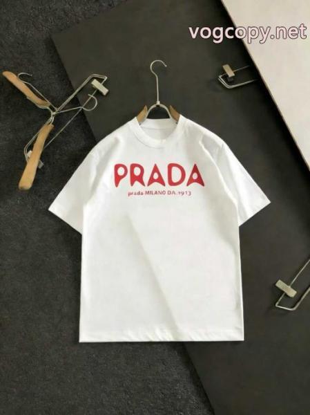 2026即旬な装いに 魅力的な今年らしい 超一流のブランドPRADAコピー 商品 ブランド半袖Tシャツ 5 