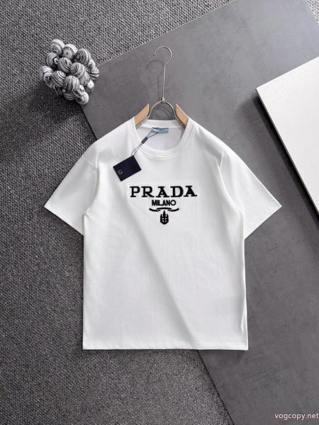 半袖TシャツPRADA激安 通販 ブランド人気定番HOT 夏の大人カジュアルスタイル 人気セール高品質 0 
