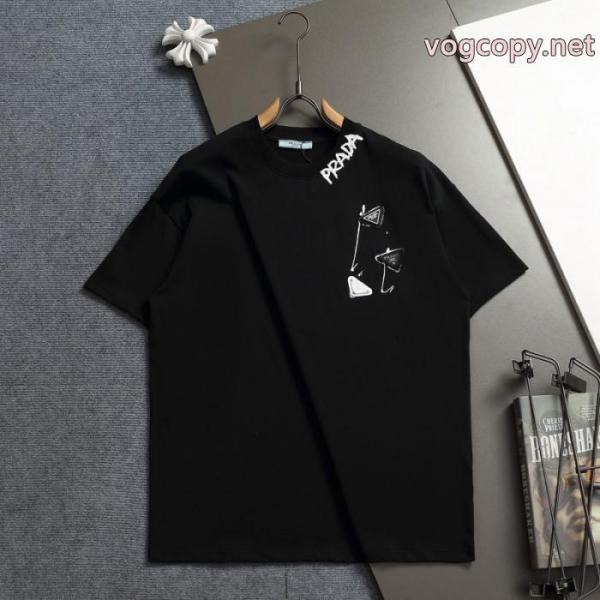 毎日更新 最終セール 根強い人気定番商品PRADAコピー 通販半袖Tシャツ 5 