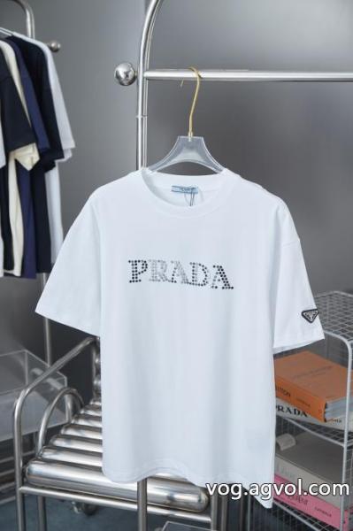 ブランド 激安 PRADA今流行 新作入荷新品 スタイリッシュで上品な半袖Tシャツ 0 