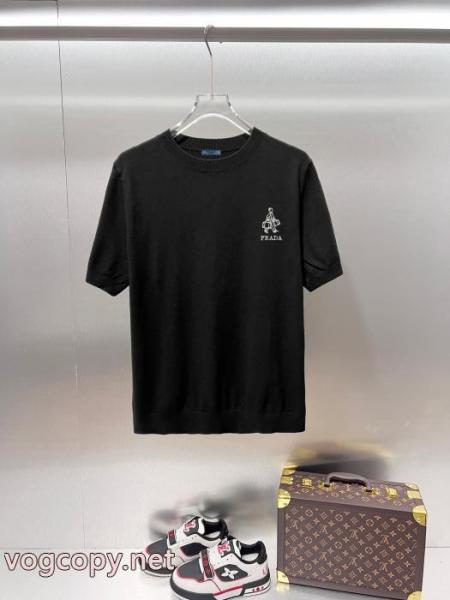大好評アイテム 映え度MAX 超目玉新作PRADA半袖Tシャツブランドコピー 5