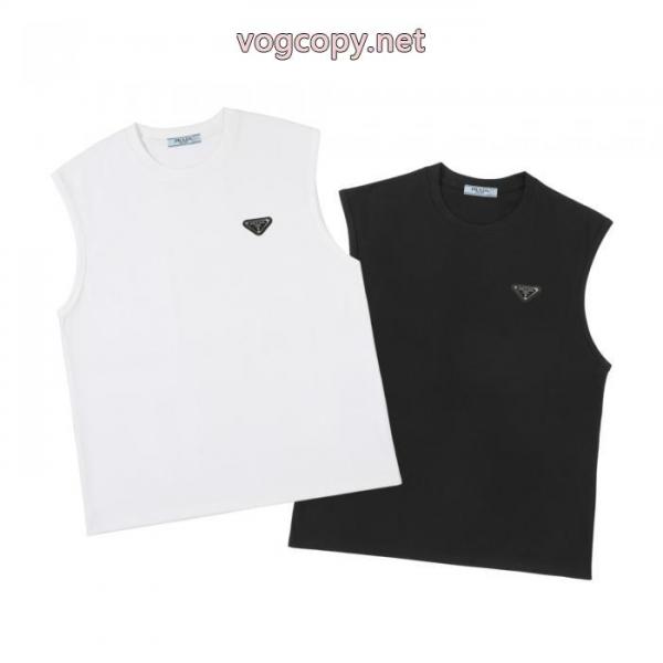 限定生産品 優れた生地 HOT新作登場半袖Tシャツコピー ブランド 通販 安心プラダ 2