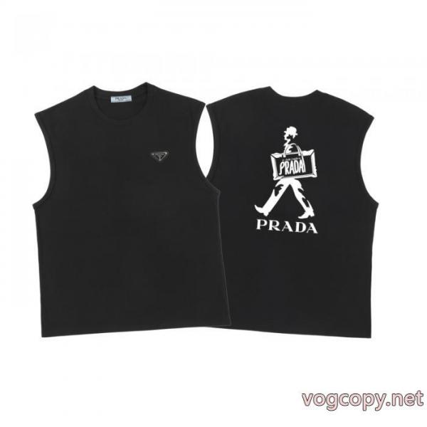 限定生産品 優れた生地 HOT新作登場半袖Tシャツコピー ブランド 通販 安心プラダ 4