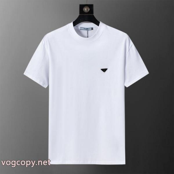 PRADA半袖Tシャツお洒落新作 最安値激しい争奪戦 限定品も!ブランド スニーカー 激安 3