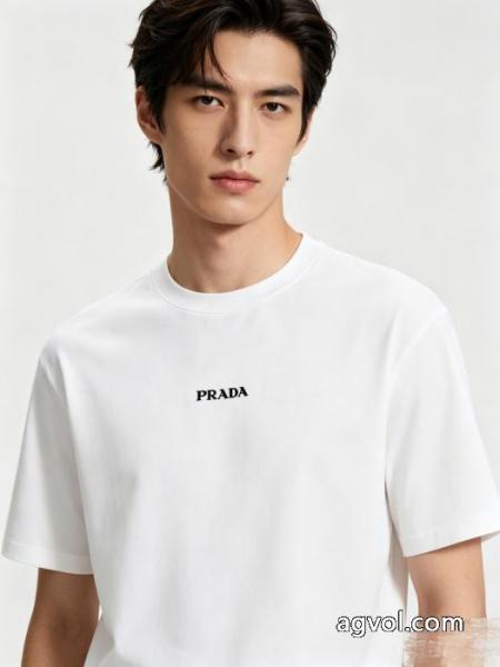 半袖Tシャツ偽物 ブランドPRADA数量限定大得価 希少性の高い 高品質素材を使っている 6