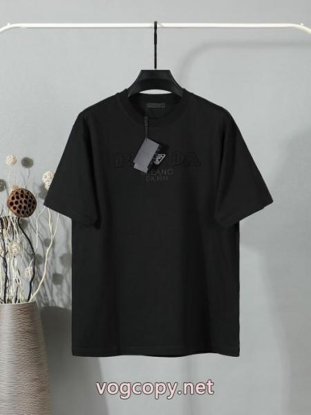 爆発的通販 SS26カッコいい 日本即完売予想PRADA半袖Tシャツブランド コピー 通販 2