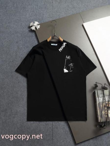 半袖Tシャツスーパー コピー 安心 サイト爆買い格安 人気限定品 耐久性のあるPRADA 2