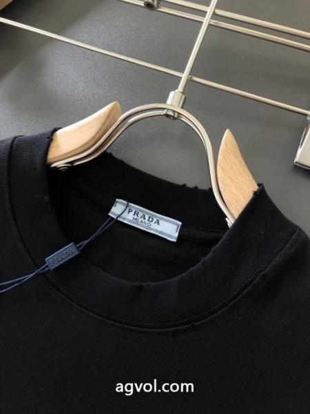 ブランド 激安半袖TシャツPRADASALEお得にGET 数に限りがある 爆発的人気 4