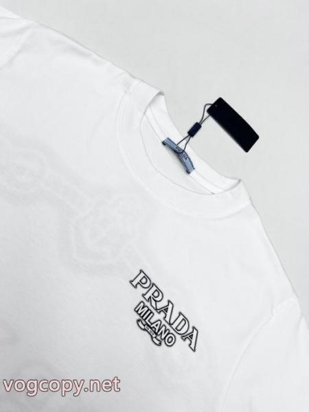 半袖Tシャツデザイン性の高い 激安即発 注目の一品激安 ブランドPRADA 1