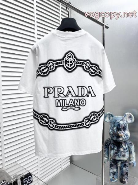 半袖Tシャツデザイン性の高い 激安即発 注目の一品激安 ブランドPRADA 3