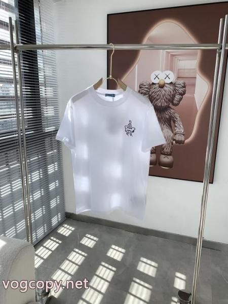 PRADA爆発的な人気 着心地良く 新作入荷品質保証ブランド コピー 販売 半袖Tシャツ 2