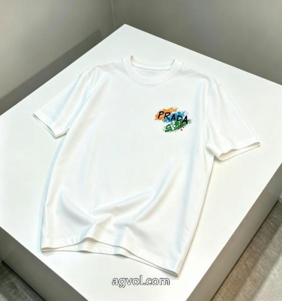 スーパー コピー 安心海外モデル 華やかな印象に 最安値2026半袖Tシャツプラダ 3