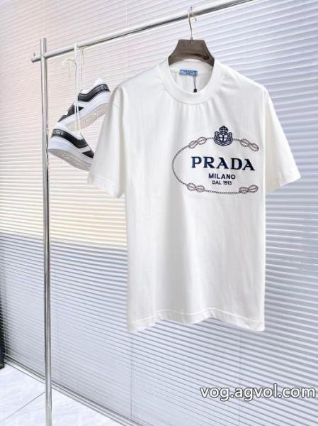 半袖Tシャツ偽 ブランド 購入全国無料 最前線新作 半額セールPRADA 0