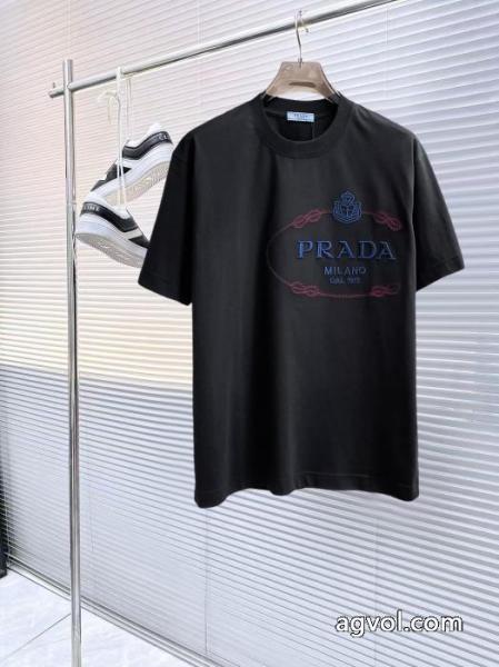 半袖Tシャツ偽 ブランド 購入全国無料 最前線新作 半額セールPRADA 2