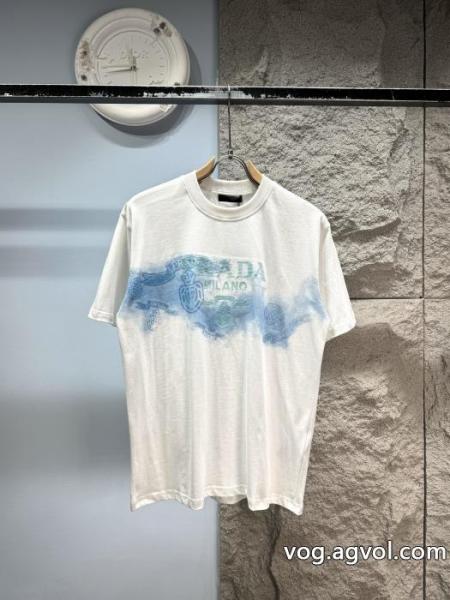 半袖Tシャツファスナー式 最高のエレガント 大注目！ PRADAコピー 品 ブランド 0 