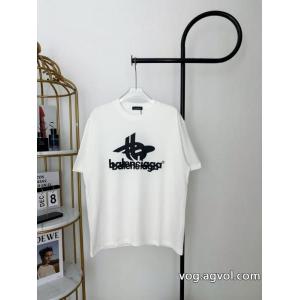 balenciagaなぜか大人気！ 高品質 新作多色 大注目！ スーパー コピー 販売半袖Tシャツ