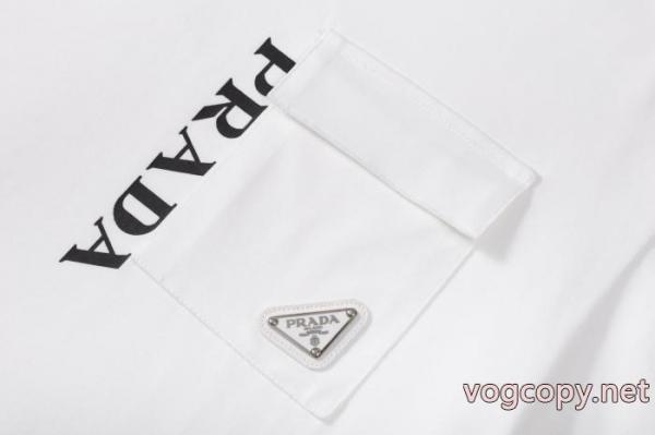 PRADAゴージャス感あふれる 韓国高級服 存在感が高い半袖Tシャツブランド フェイク 4