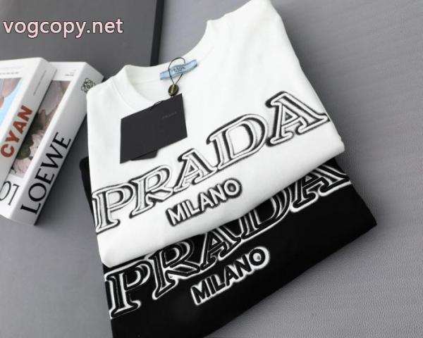 PRADAトレンド感溢れた 毎年定番 安心の激安通販ブランド コピー 販売半袖Tシャツ 1