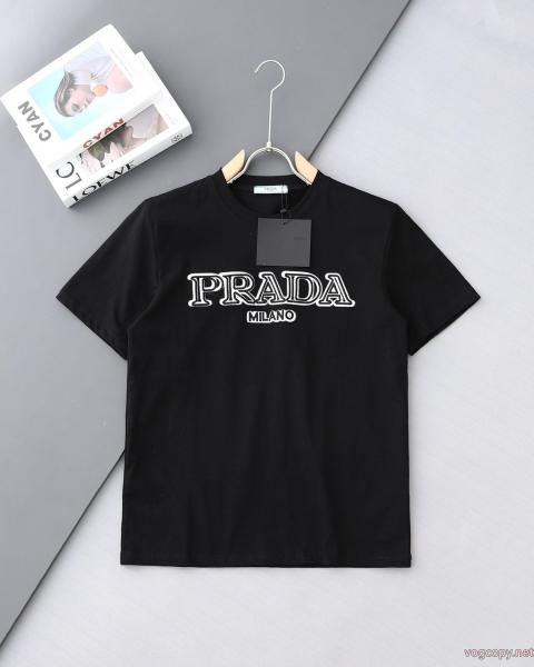 PRADAトレンド感溢れた 毎年定番 安心の激安通販ブランド コピー 販売半袖Tシャツ 0