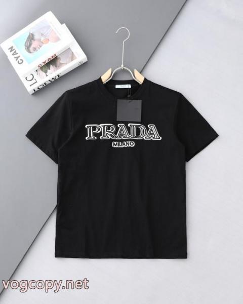 PRADAトレンド感溢れた 毎年定番 安心の激安通販ブランド コピー 販売半袖Tシャツ 3