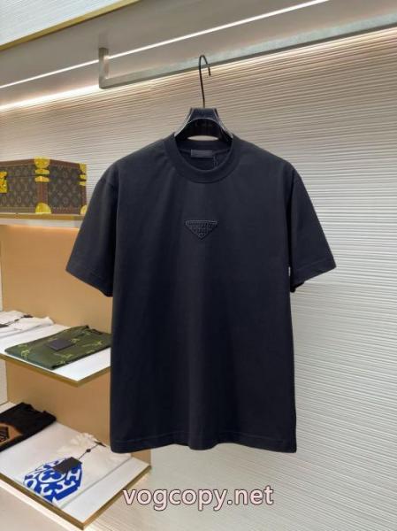 半袖TシャツPRADA超人気デザイン 注目を集めている 若々しい雰囲気激安 通販 ブランド 1