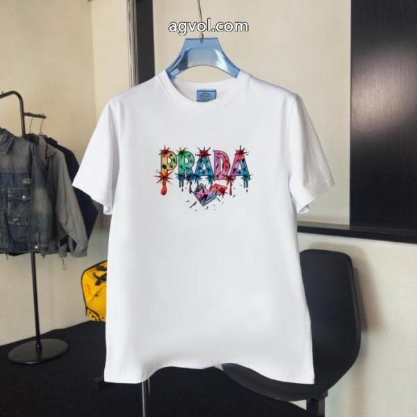 最先端ファション 品質保証 話題沸騰中PRADA半袖Tシャツブランド 通販店 2