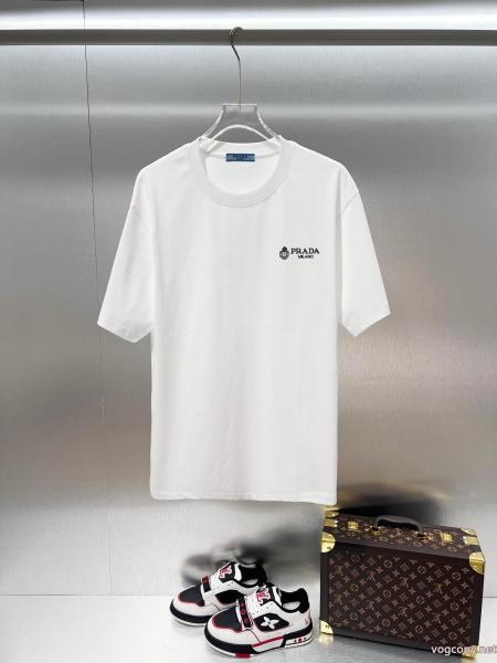 PRADA話題の新作到着 独創的なデザイン 韓国ファッションブランド コピー 激安半袖Tシャツ 0