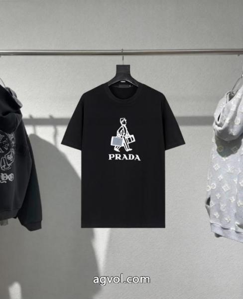 TOPセラー賞 今年らしい優秀アイテム 素敵なスタイルで夏の定番TシャツPRADAブランド コピー 激安. 1