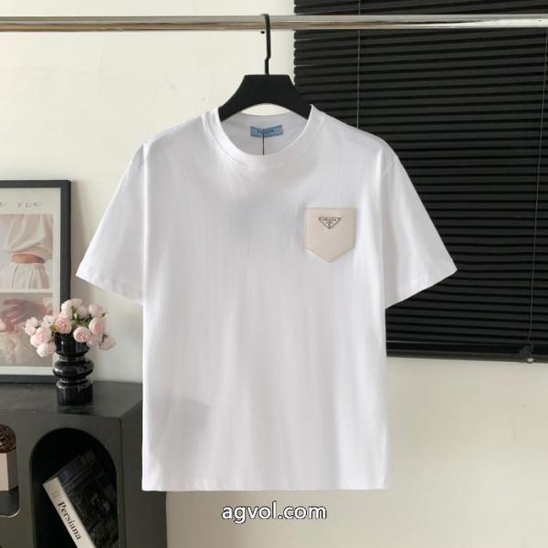 半袖Tシャツ着心地に 注目されている新品 最安値で超HOTプラダスーパー コピー 安心 2
