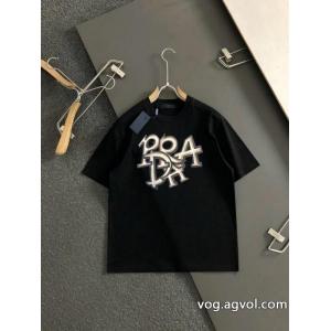 PRADA 2026ブランド コピーコスパ最強新作におすすめ 破格値大放出 着まわし力抜群半袖Tシャツ