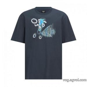 半袖Tシャツ高級感が好評です キラキラ 贅沢な逸品コピー 商品 通販FENDI