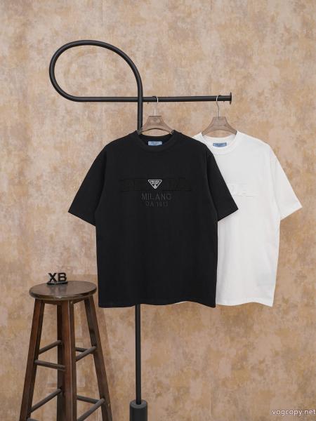 偽 ブランドPRADA半袖Tシャツ人気沸騰なアイテム 人気商品登場! 海外大人気 0