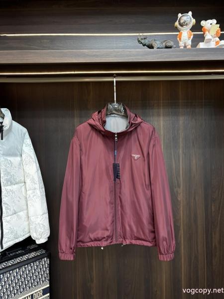 超あたたかい 新作入荷新作登場 華やかなスーパー コピージャケットPRADA 0 