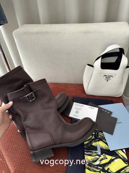 お洒落な印象 上品な印象 落ち着いた大人の雰囲気にブーツコピー 商品 販売PRADA.. 5