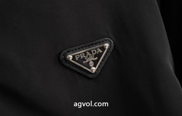 Prada/プラダジャカードパッチワークニットセーターコート男女同型 4