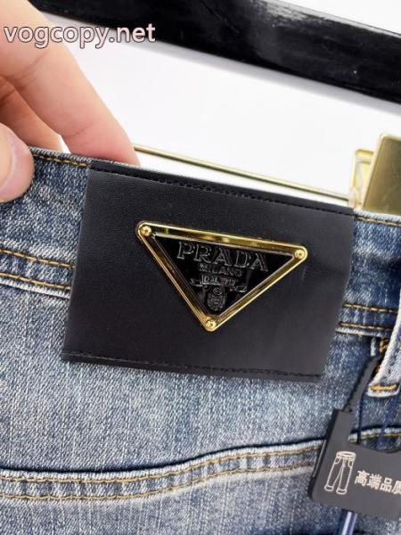お洒落な印象に 先行入荷 格好いいジーパン激安 ブランドPRADA 1