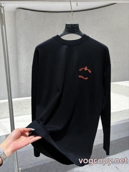 PRADA/プラダ2026秋冬新作丸首長袖Tシャツ 1