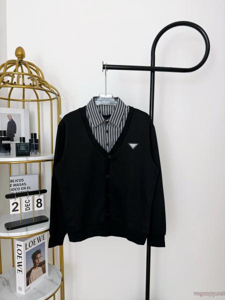 ハイグレード 26SS海外直営 高評価アイテムブランド 品 激安 通販ニットコートPRADA 0