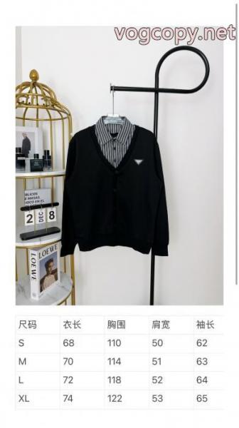 ハイグレード 26SS海外直営 高評価アイテムブランド 品 激安 通販ニットコートPRADA 4