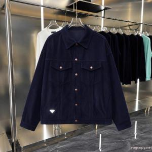 プラダ（PRADA）2026 FW新作トリコロールコアダウンカップルカジュアルコート